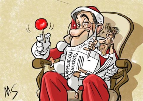 پرز پاپانوئل در کنار راموس!